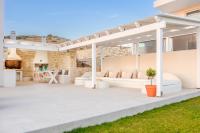 Zahrada ubytování Delfini Villas 1, 2, 3, 4, 5, 6 - Kalamaki