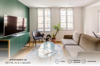 Telewizja i/lub zestaw kina domowego w obiekcie Beauquartier - Butte aux Cailles I