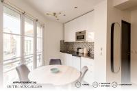 Kuchnia lub aneks kuchenny w obiekcie Beauquartier - Butte aux Cailles I