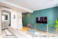 Telewizja i/lub zestaw kina domowego w obiekcie Beauquartier - Butte aux Cailles I