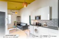 Kuchnia lub aneks kuchenny w obiekcie Beauquartier - Butte aux Cailles I