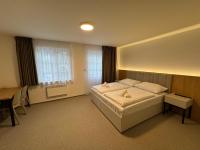 Postel nebo postele na pokoji v ubytování Comfort Pálava, Penzion Klentnice - Mikulov - Pálava