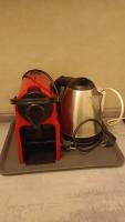 Coffee and tea making facilities at Pitagora