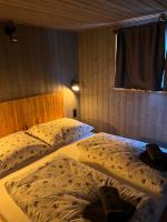Pension U Stříbrného Jelena - Tiny Houseにあるベッド