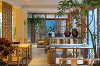 Beijing Le Zai Nan Luo Gu Xiang Wang Fu Jing Forbidden City Courtyard Hotel&Free laundry service&Free coffee &Paid Dumpling experience serviceにあるシーティングエリア