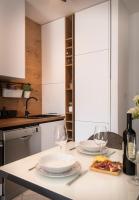Kuchyňa alebo kuchynka v ubytovaní Apartman PeTaDo