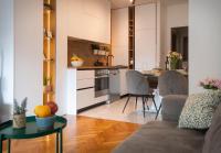 Kuchyňa alebo kuchynka v ubytovaní Apartman PeTaDo