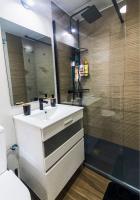 Kúpeľňa v ubytovaní Apartamento Portillo