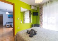 Posteľ alebo postele v izbe v ubytovaní Apartamento Portillo