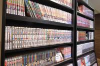ホテルにある図書室