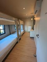 Tempat tidur susun dalam kamar di d&#39;Oude Smidse