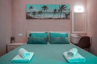 A bed or beds in a room at House Christina