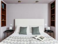 Posteľ alebo postele v izbe v ubytovaní The Best Rent - Spacious one-bedroom apartment in Moscova district