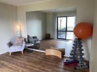 Ein Sitzbereich in der Unterkunft Hidden Lodge Queenstown
