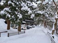 冬の大山ベースキャンプ Daisen Basecampの様子