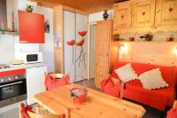 Kuchyňa alebo kuchynka v ubytovaní Chalet Les Ecrins - Studio Cabine 3/4 personnes exposé Nord-Est MAE-7994