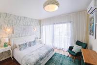 Postel nebo postele na pokoji v ubytování Maresia Villa Mar