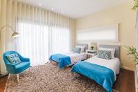 Postel nebo postele na pokoji v ubytování Maresia Villa Mar