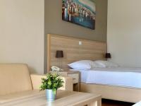 Posteľ alebo postele v izbe v ubytovaní Hotel Villa MiraMar