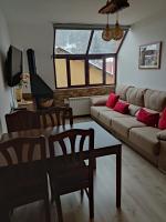 Posezení v ubytování apartamento dúplex en la Molina