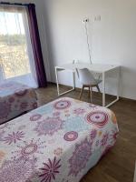 Posteľ alebo postele v izbe v ubytovaní Rosa de la laguna