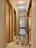 Postel nebo postele na pokoji v ubytování Boho-Chic 2 bedrooms in Zamalek (no visits)