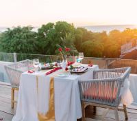 Balkón nebo terasa v ubytování Kuta Beach Hotel