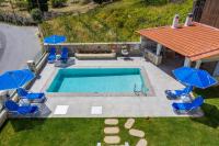 A view of the pool at Villa Pan Areti Rethymno or nearby