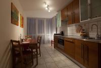 Kuchyň nebo kuchyňský kout v ubytování Apartments Hotel Petersburg