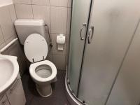 Koupelna v ubytování Apartmani Leila