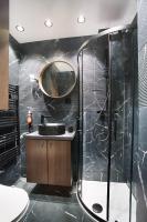 a bathroom with a shower and a sink at Studio Sacré coeur by Studio prestige in Paris