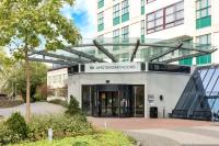 Het gebouw waarin het hotel zich bevindt