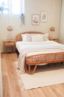 Ein Bett oder Betten in einem Zimmer der Unterkunft Magnifique Appartement de 3 chambres + Parking