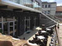 Balkón nebo terasa v ubytování Hotel Slavie
