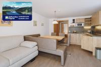 Kuchnia lub aneks kuchenny w obiekcie Appartements Sulzer by we rent, SUMMERCARD INCLUDED