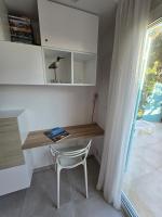 A cozinha ou cozinha compacta de Villa Perle d&#39;or vue mer