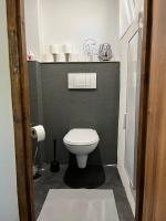 A bathroom at Chata na Liptove