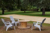 Ogród w obiekcie Gîte du Louvanto