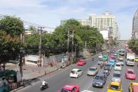 Nespecifikovaný výhled na destinaci Bangkok nebo výhled na město při pohledu z hotelu