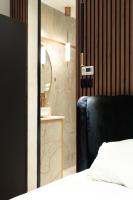 Ein Bett oder Betten in einem Zimmer der Unterkunft סוויטות אוראל 432