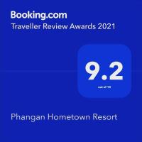 Půdorys ubytování Phangan Hometown Resort - Adults Only