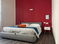 A bed or beds in a room at Home in Orvieto - corso Cavour 138