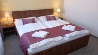 Łóżko lub łóżka w pokoju w obiekcie Hotel Eminent