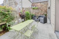 Część wypoczynkowa w obiekcie Bel appartement avec WIFI et terrasse à PERROS-GUIREC - Réf 815