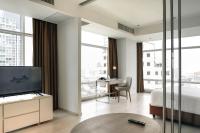ジャスミン 59 ホテル バンコク (Jasmine 59 Hotel Bangkok)にあるテレビまたはエンターテインメントセンター