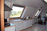 Kuchnia lub aneks kuchenny w obiekcie Appartement 5 pers sur la plage à Ploumanac'h, VUE MER à PERROS-GUIREC - Réf 897