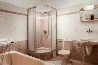 Koupelna v ubytování Hotel Adršpach