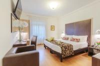Posteľ alebo postele v izbe v ubytovaní Hotel Hambros - Il Parco in Villa Banchieri