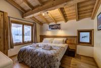 Posteľ alebo postele v izbe v ubytovaní Chalet Panache