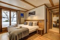 Posteľ alebo postele v izbe v ubytovaní Chalet Panache